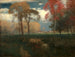 Sunny Autumn Day - George Inness — artwork view