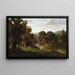 The Old Mill - George Inness — framed artwork on a wall