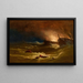 Tragédie en Mer - George Inness — framed artwork on a wall