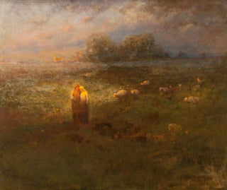 Golden Afternoon Painting - George Inness Jr — artwork view