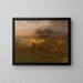 Golden Afternoon Painting - George Inness Jr — framed artwork on a wall