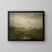 Ruisseau de Tarpon Springs - George Inness Jr — framed artwork on a wall