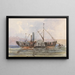 A tugboat - George Jackson — framed artwork on a wall