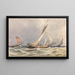Storm of Wind - George Jackson — framed artwork on a wall