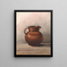 Nature morte Une cruche - George Jackson — framed artwork on a wall