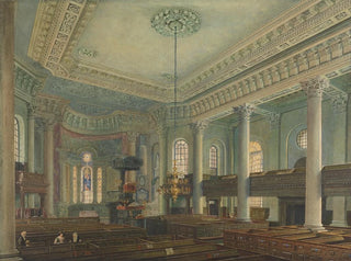 Église Saint-Paul de Deptford - George Johann Scharf — artwork view