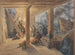 Staircase of the swans, London Bridge - George Johann Scharf — artwork view