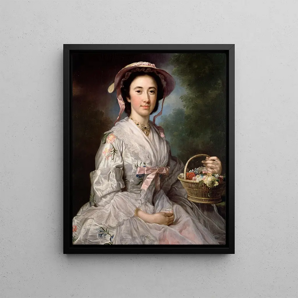 Lucy Ebberton - George Knapton — framed artwork on a wall