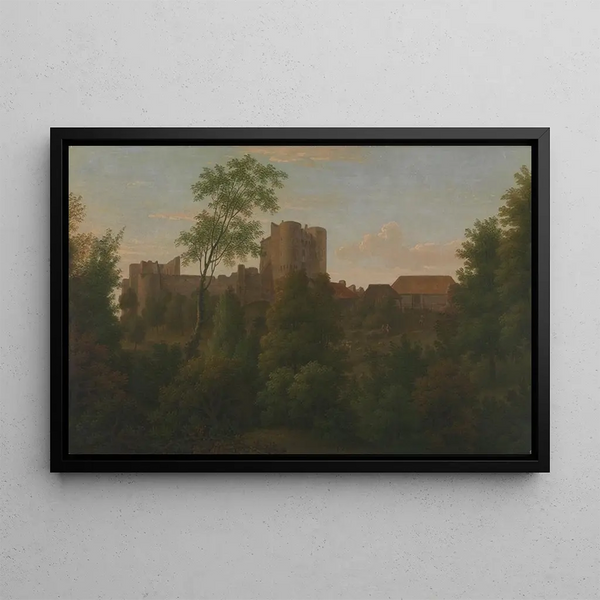 Château de Saltwood - George Lambert — framed artwork on a wall