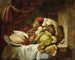 Red Hat Painting - George Lance — artwork view