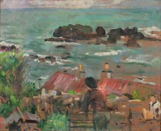 Above Largo Bay - George Leslie Hunter — artwork view