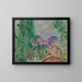 Toits du sud de la France - George Leslie Hunter — framed artwork on a wall