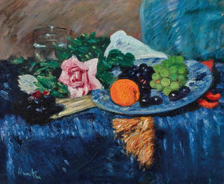 Nature morte avec des fruits - George Leslie Hunter — artwork view