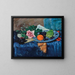 Nature morte avec des fruits - George Leslie Hunter — framed artwork on a wall