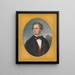 Jefferson Davis - George Lethbridge Saunders — framed artwork on a wall