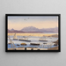 Partie de la baie de Gibraltar les lignes espagnoles - George Lothian Hall — framed artwork on a wall