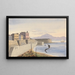 The King's Bastion at the Gibraltar Hotel Club House - George Lothian Hall — framed artwork on a wall