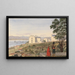 Les casernes sud de Gibraltar - George Lothian Hall — framed artwork on a wall