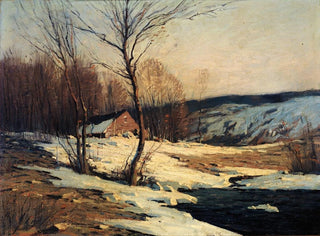 Late Afternoon Painting - George M. Bruestle — artwork view
