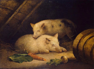 Pigs - George Morland — artwork view