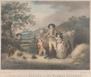 The Angry Farmer - George Morland — artwork view