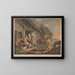 La première soirée de septembre - George Morland — framed artwork on a wall