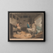 The Difficult Market - George Morland — framed artwork on a wall