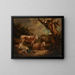 The Shepherds' Rest - George Morland — framed artwork on a wall