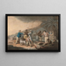 The Slave Trade - George Morland — framed artwork on a wall