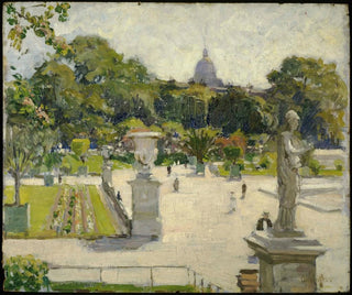 Gardens of Luxembourg - George Oberteuffer — artwork view