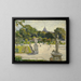 Gardens of Luxembourg - George Oberteuffer — framed artwork on a wall