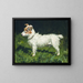 Piper, a Jack Russell Terrier - George Paice — framed artwork on a wall