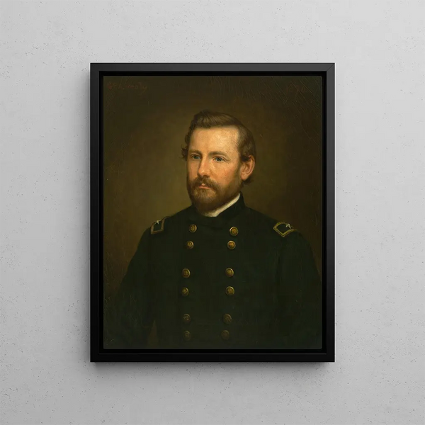 Albert James Myer - George Peter Alexander Healy — framed artwork on a wall