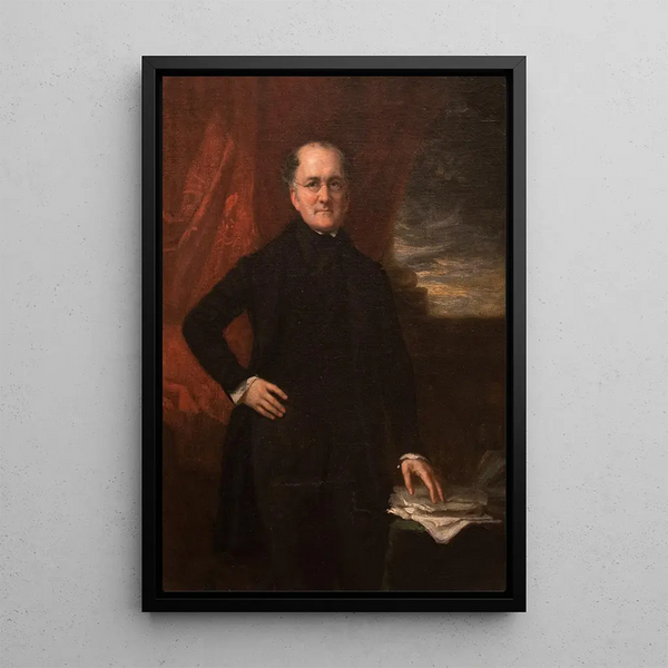 James Lenox 1800-1880 - George Peter Alexander Healy — framed artwork on a wall