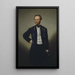William T. Sherman - George Peter Alexander Healy — framed artwork on a wall