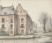 View of Doorwerth Castle - George Pieter Westenberg — artwork view