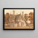 Conception for the gamekeeper's cottage - George Pyne — framed artwork on a wall