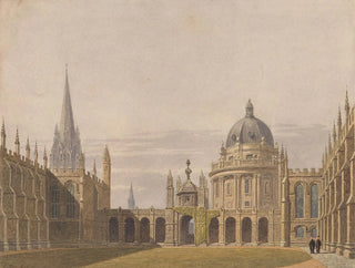 The quadrilateral of All Souls in Oxford - George Pyne — artwork view