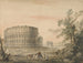 Colosseum of Rome with arch on the left - George Robertson — artwork view