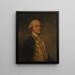 Admiral Sir Chaloner Ogle - George Romney — framed artwork on a wall