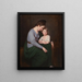 Ann Wilson with her daughter Sybil - George Romney — framed artwork on a wall