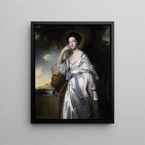 Elisabeth Lady Blunt Painting - George Romney — framed artwork on a wall