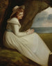 Emma Hart Plus tard Lady Hamilton en tant qu'absence - George Romney — artwork view