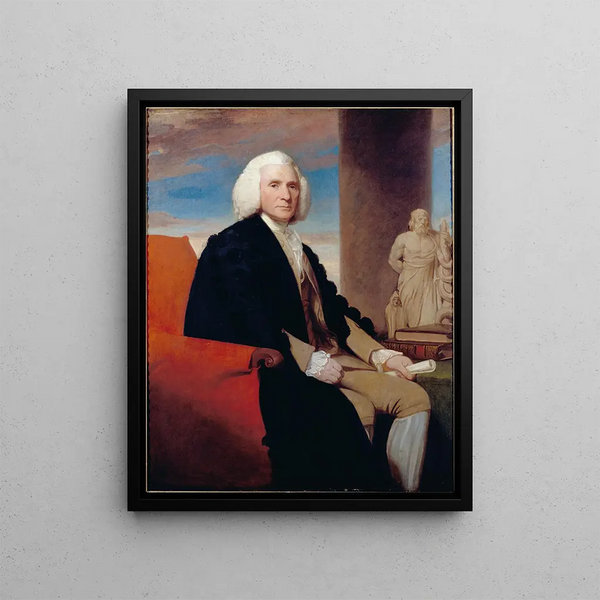 Joseph Allen - George Romney — framed artwork on a wall