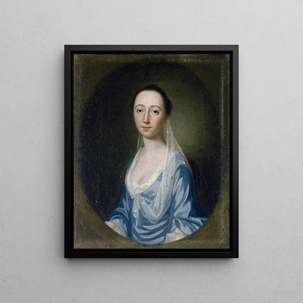 Millicent Watson - George Romney — framed artwork on a wall
