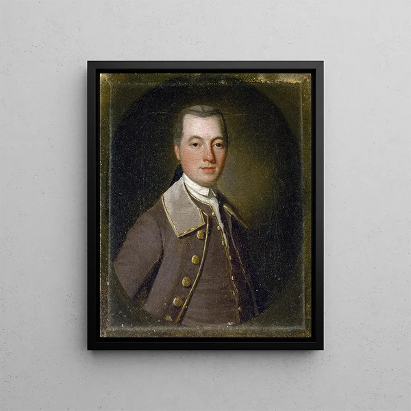 William Watson - George Romney — framed artwork on a wall