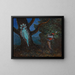The woodcutter and the spirit of the tree - George Russell — framed artwork on a wall