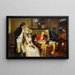 Signature du contrat de mariage - George Sheridan Knowles — framed artwork on a wall