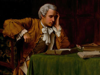 Gentleman reading - George Sloane — artwork view