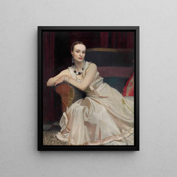 Cynthia - George Spencer Watson — framed artwork on a wall